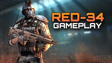MODERN COMBAT 5 - RED-34 GAMEPLAY 😱| Black Zone MC5