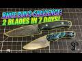 Knife Build Challnge Part 2 Pivoting and Pushing Through
