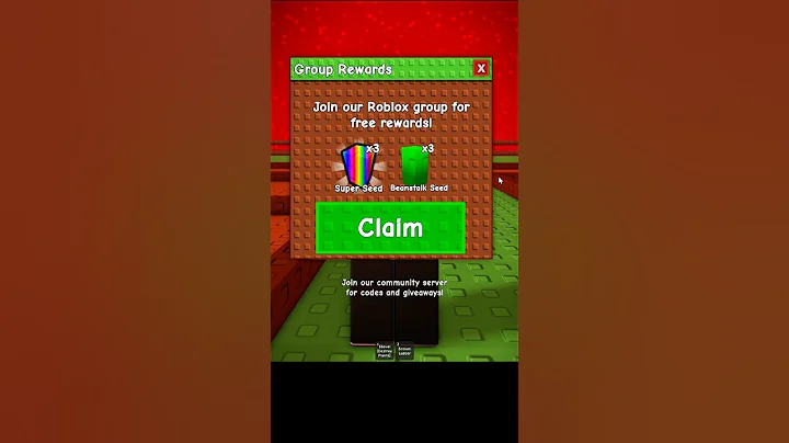 POV: Jandel Adds This Reward 👀🔥 Grow A Garden #shorts #roblox #growagarden