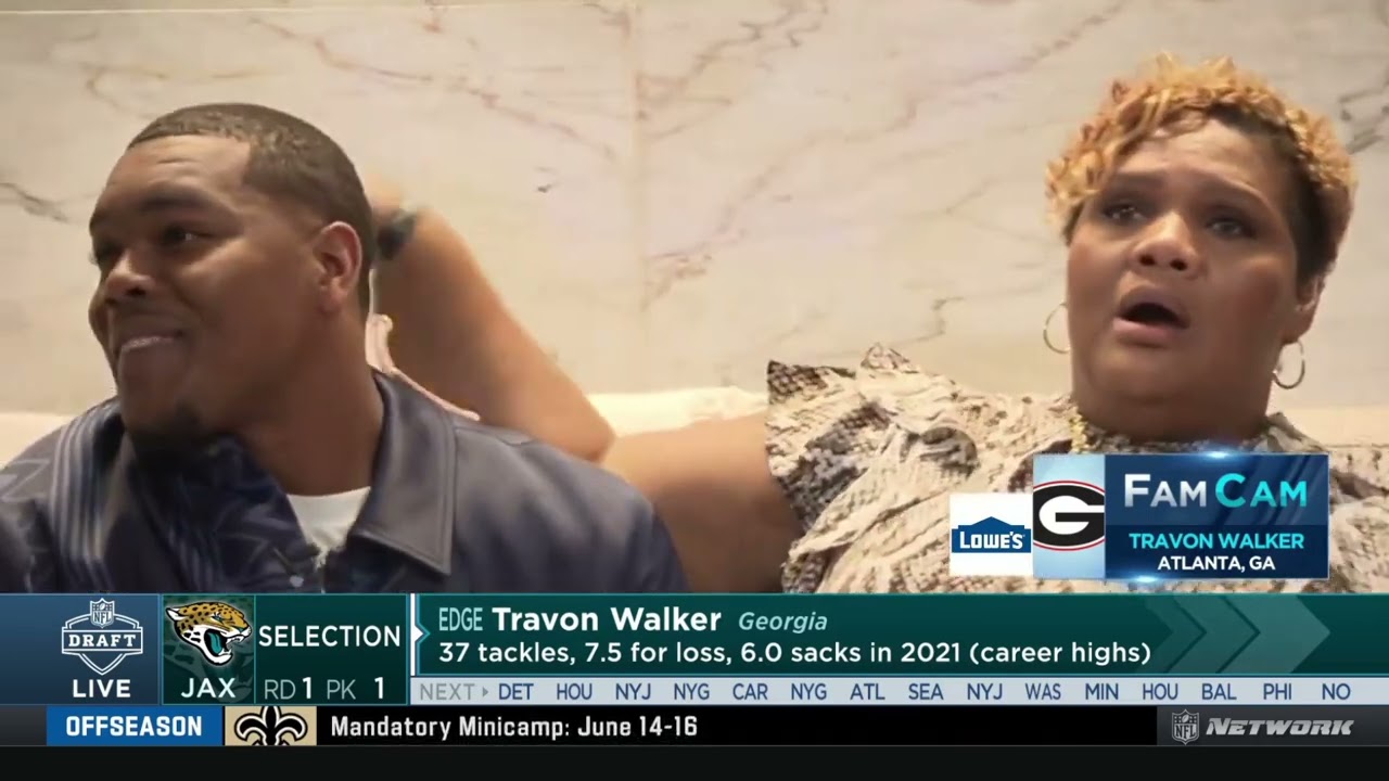 travon walker pick