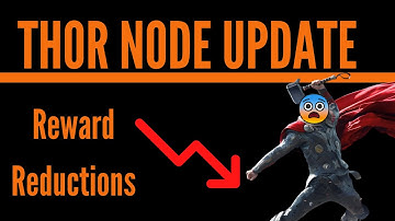 THOR NODE REWARD REDUCTIONS | LONGER ROI | Are THOR Financial Nodes STILL profitable????