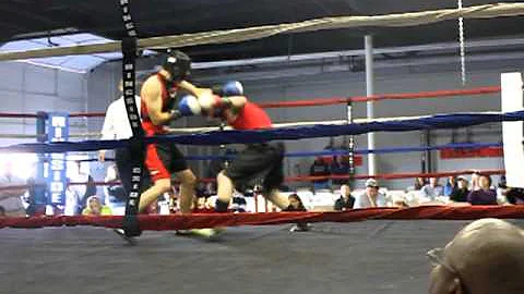 Andrew Thibedeau vs 1 on 1 Boxing rd 1