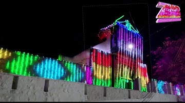 Holi Pixels Decoration Building Show Part 2 || Programing Available || 8208929320