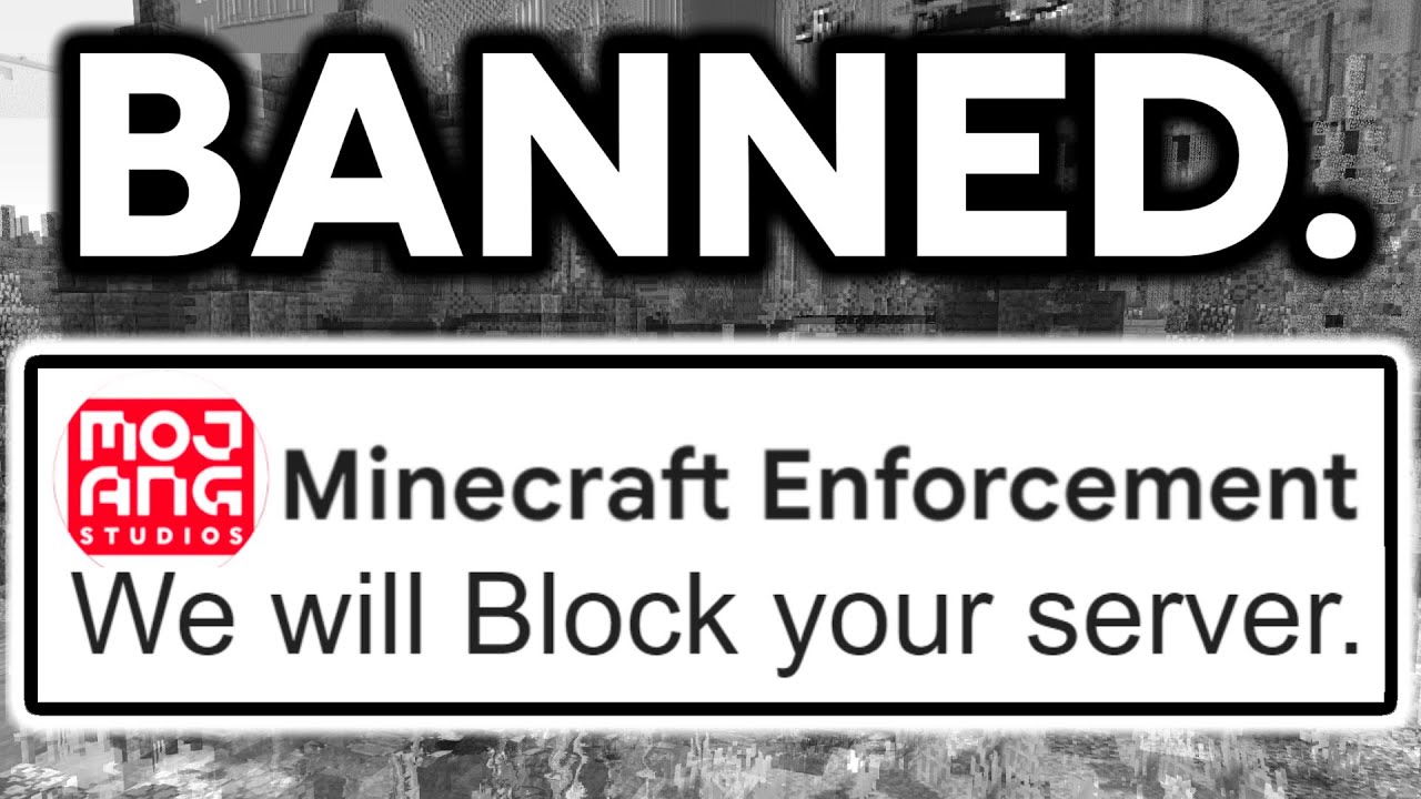 Mojang Is BANNING Your Minecraft Account! #minecraft #minecrafttutoria