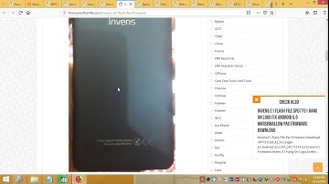 Invens D5 Flash File MT6580 Android 6 0 Firmware Download
