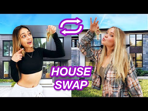 BEST FRIENDS SWAP HOUSES FOR A DAY!