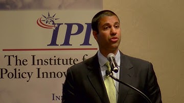 FCC Commissioner Ajit Pai at the Institute for Policy Innovation Event Part 1 (of 2)