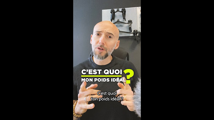 C’est quoi le poids idéal en muscu❓
