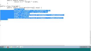 Abstract Classes and Interfaces screenshot 4