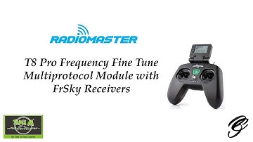 RadioMaster T8 Pro Frequency Fine Tune Multiprotocol Module with FrSky Protocol Receivers