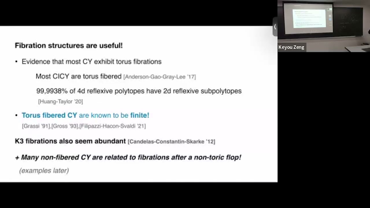 Chuck Doran | Enumerative geometry and modularity in two-modulus K3-fibered Calabi-Yau threefolds