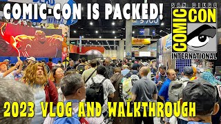 San Diego Comic-Con 2023 Exhibit Halls, Merchandise, and Crowds!