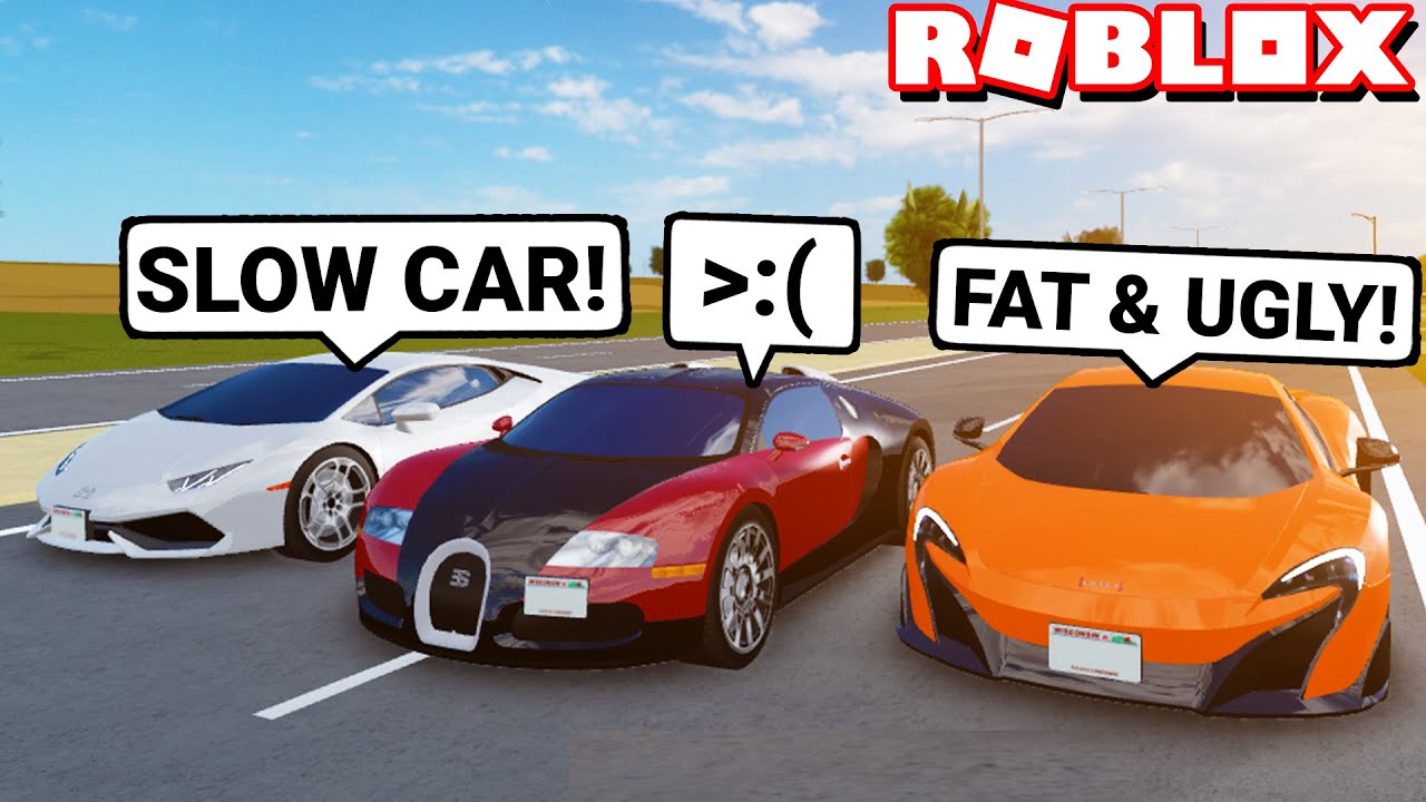 Mean Super Car Owners HATE My New Bugatti Veyron in Greenville! (Roblox ...