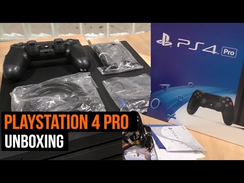 PS4 Pro Unboxing