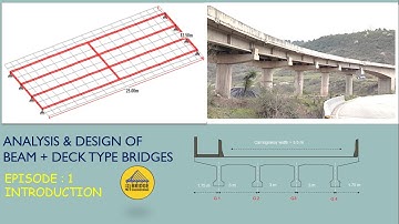 EPISODE 1 | INTRODUCTION | ANALYSIS & DESIGN OF BEAM+DECK TYPE BRIDGES
