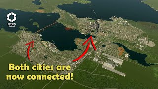 Two Growing Cities Become One GIANT City | Cities Skylines 2 Let's Play