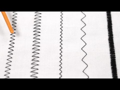 How To Sew a Zig Zag Stitch (Tutorial)