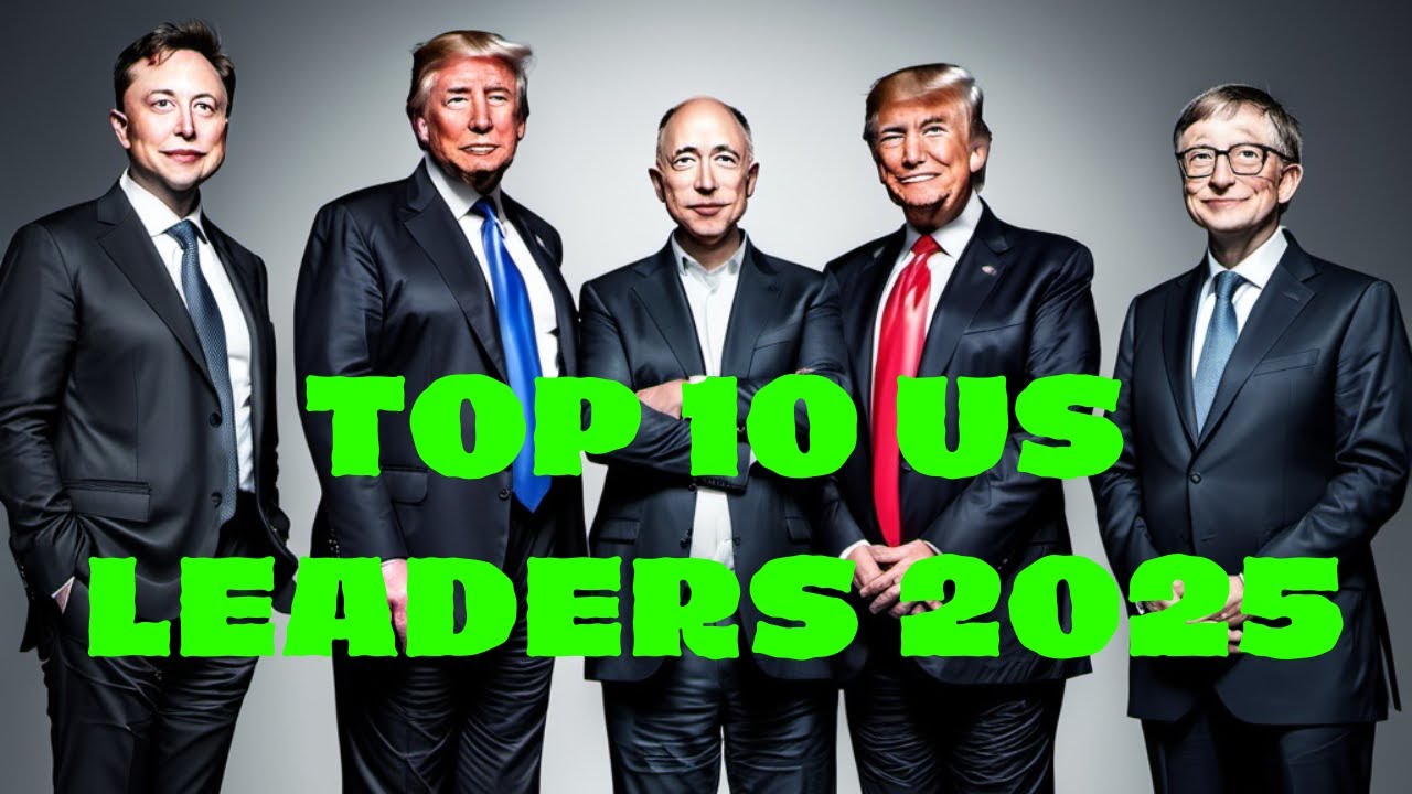 Meet The 10 Business Leaders Who Run America in 2025!