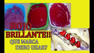 🔴 COMO PINTAR EL CHOCOLATE BLANCO DE ROJO 🧐🧐 o el color que quieras conseguir- Marcas Alpino, Carat?