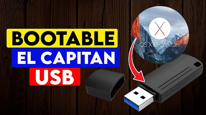 Creare chiavetta usb avviabile mac el capitan da windows