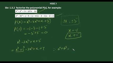 1.3.2 (2)  factories the Polynomial P(z) as a Product of Linear Factors Examples.