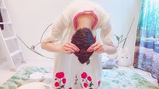 【ヘアアレンジ】パーティーヘア☆バック編み込み☆インスタグラマー集まるパーティーへ☆