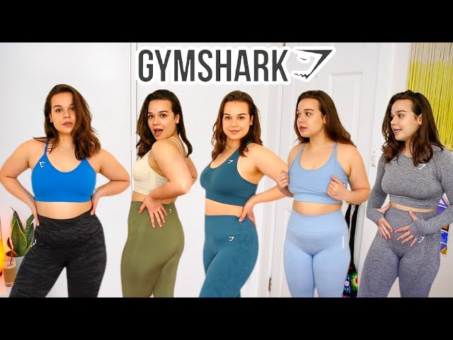 Can a medium girl shop at Gymshark?!?!? (MASSIVE activewear try-on