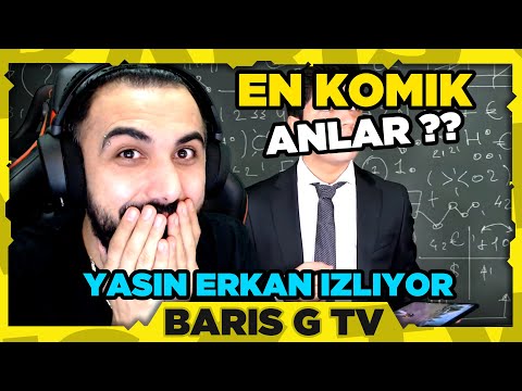 Barış G YASİN ERKAN-PUBG MOBİLE EN KOMİK ANLAR VİDEOSUNU İZLİYOR !!!