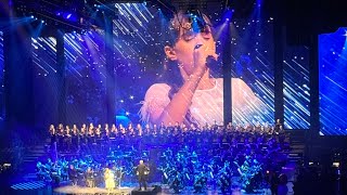 Andrea Bocelli / Daughter Virginia singing tougher Montréal 2024 Concert