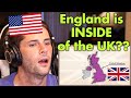 American Reacts to the Difference Between the UK, Great Britain & England Explained