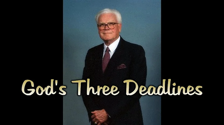 J. Harold Smith - God's Three Deadlines