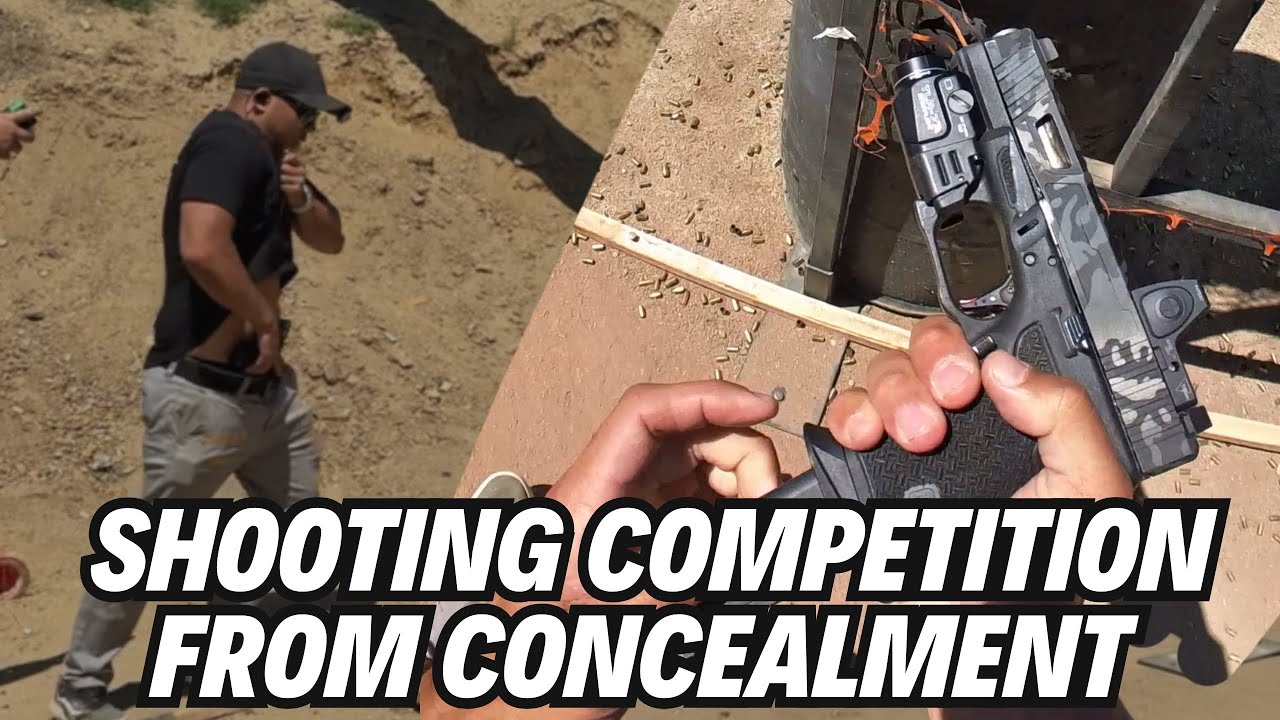 SHOOTING MY EDC CARRY GUN AT COMPETITION FROM AIWB - OHSHOOT PRG 4-19-25