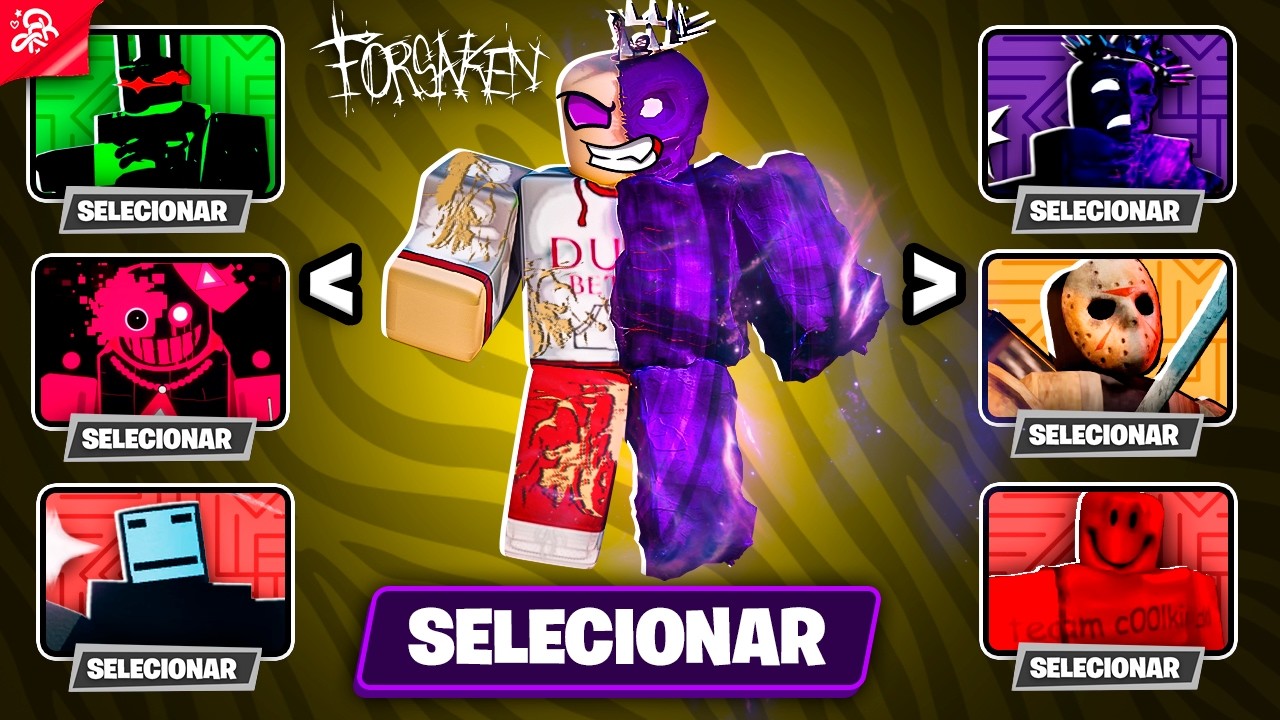 MINHA SKIN VIROU KILLER DO FORSAKEN