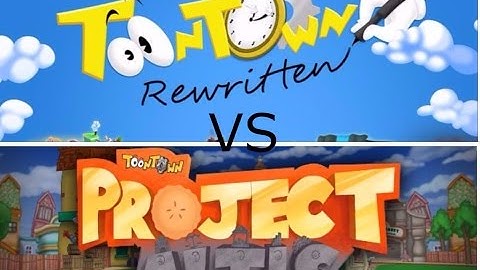 Toontown Comparison: Toontown Project Altis and Toontown Rewritten