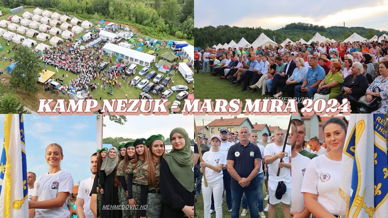Nezuk 2024 - Okupljanje učesnika Marš mira, oko 5 hiljada učesnika kreće put za Potočare. Sretno!!!