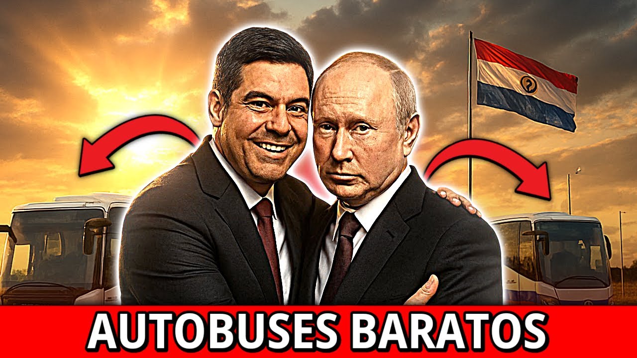 ¡Paraguay Lanza Autobuses Gratis Para Todos! 🚍🤝 Putin y El Presidente Revelan la Nueva Red Nacional