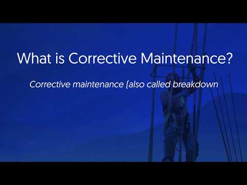 What is Corrective Maintenance?