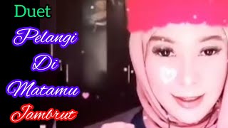 JAMRUD ~ PELANGI DI MATAMU - KARAOKE DUET SMULE POP (@mukaromahangel9729 )