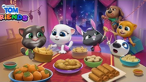 MY TALKING TOM FRIENDS 2 - Gameplay Walkthrough Part 7 (iOS Android)