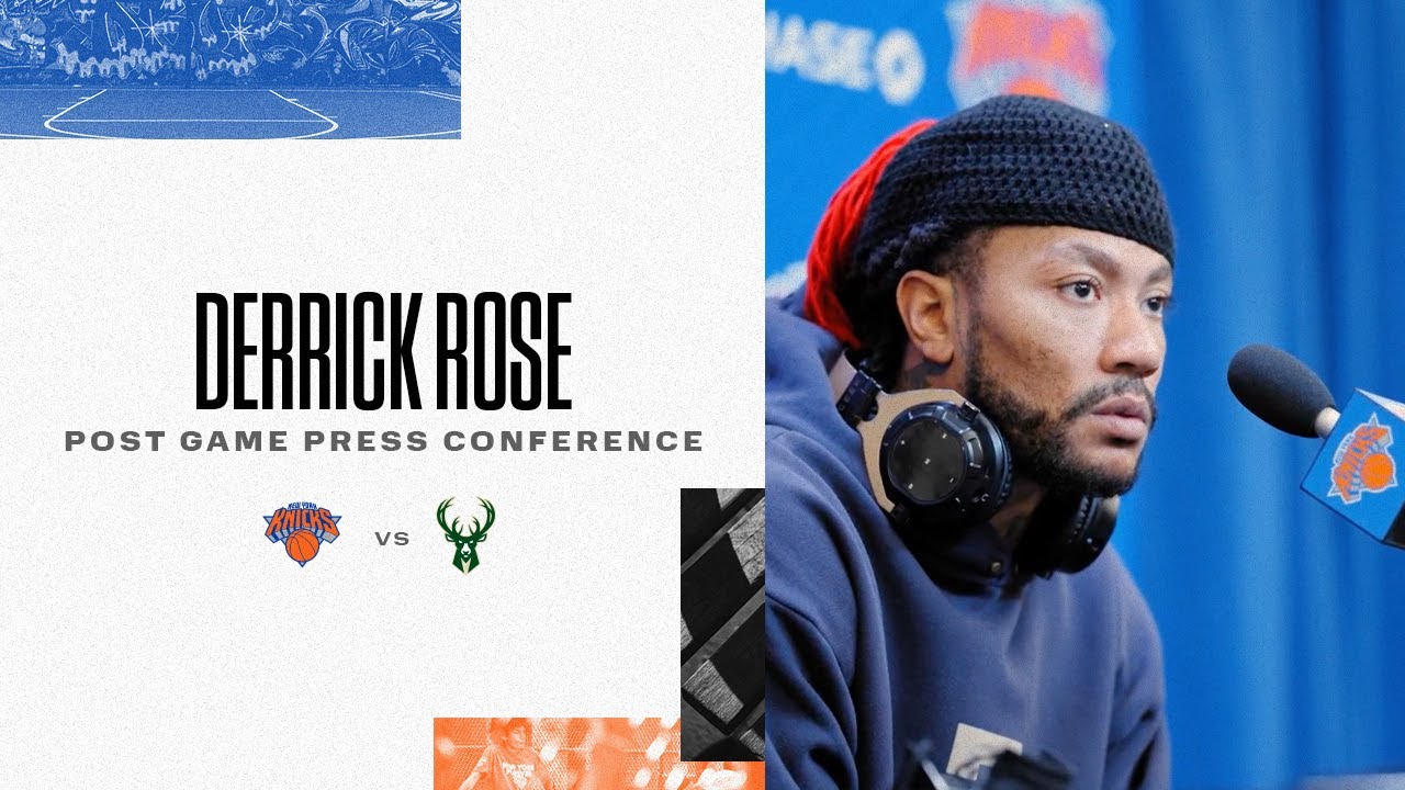 Derrick Rose | Knicks Post-Game (11/11/21) - New York Knicks