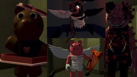 PIGGY: THE RESULT OF ISOLATION ALL NEW VALENTINES DAY JUMPSCARES!!