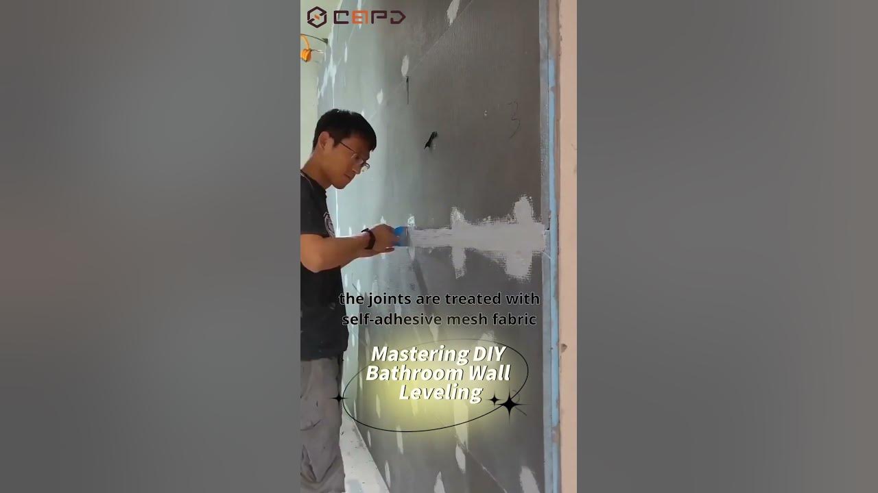 How to Level Your Bathroom Walls DIY Tips with XPS Backer Board 