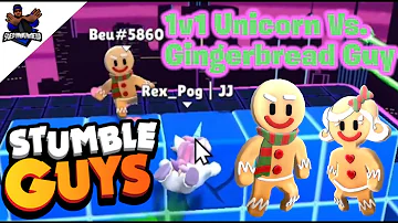 Stumble Guys Gameplay Gingerbread Guy