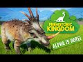 PREHISTORIC KINGDOM Alpha: FIRST LOOK at the new dinosaur park builder