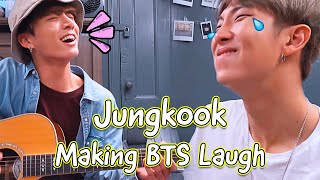 BTS Jungkook Making BTS Laugh