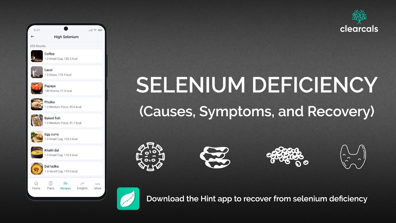 Selenium Deficiency Causes, Symptoms and Recovery YouTube