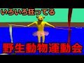 動物だらけの運動会がカオスすぎたｗｗｗｗ