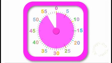 55-minute visual timer