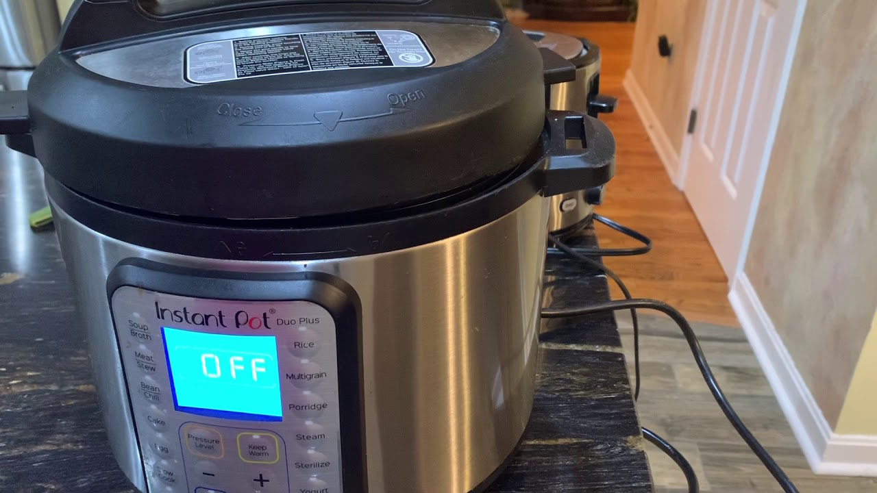 How to screw the lid on the Instant Pot 