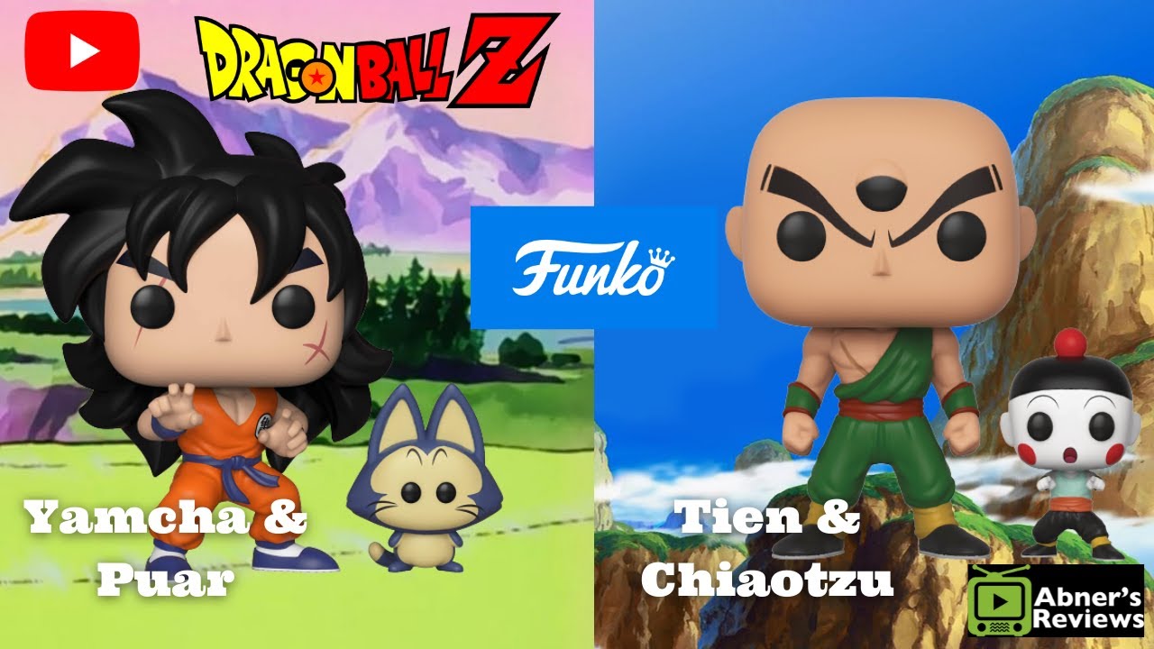 Yamcha & Puar - Tien & Chiaotzu Dragon Ball Z Funko Pop - YouTube